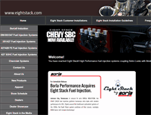 Tablet Screenshot of eightstack.com